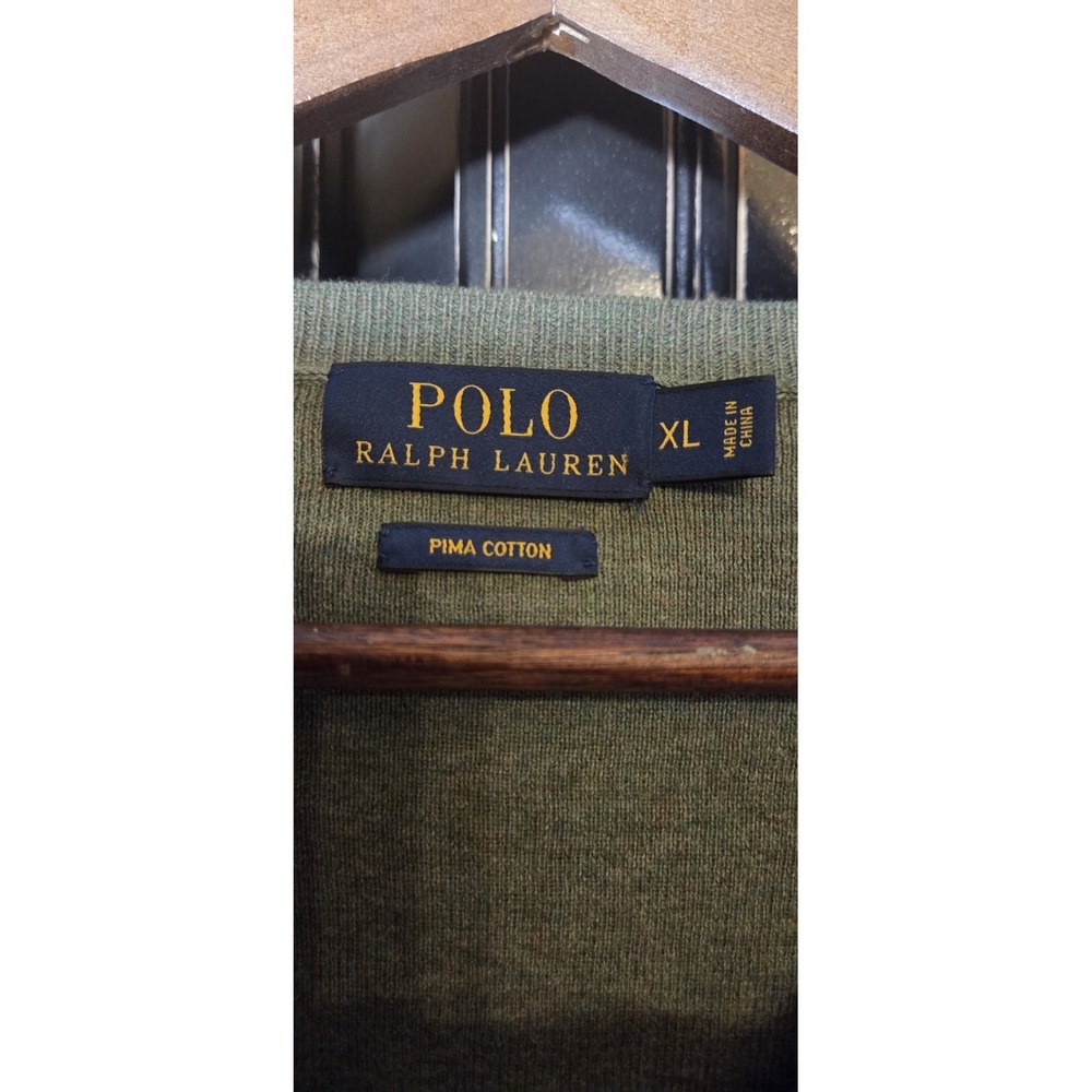 Polo Ralph Lauren XL Pima Cotton Pullover, Preppy, Fall, Workwear, Quiet... - Picture 4 of 7